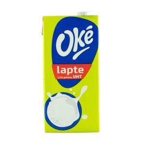 Lapte UHT integral Oke, 3.5% grasime, 1 l