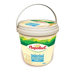 Smantana Napolact, 15% grasime, 900 g