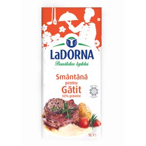 Smantana de gatit LaDorna, 32% grasime, 1 l