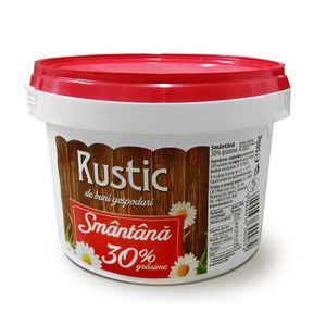 Smantana Rustic, 30% grasime, 500 g