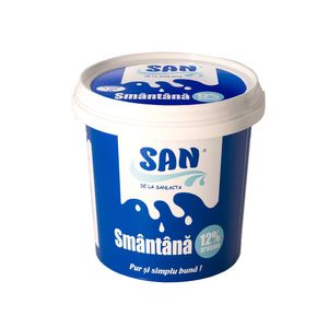 Smantana Sanlact, 12% grasime, 850 g