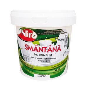 Smantana Niro, 25% grasime, 900 g