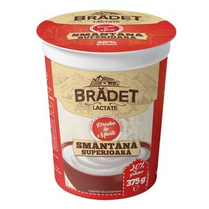 Smantana Bradet, 20% grasime, 375 g