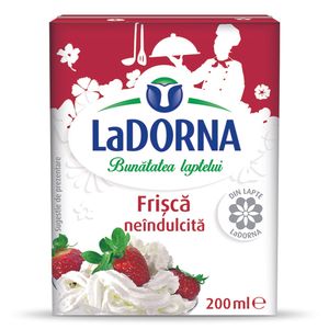 Smantana pentru frisca UHT LaDorna, neindulcita, 32% grasime, 200 ml