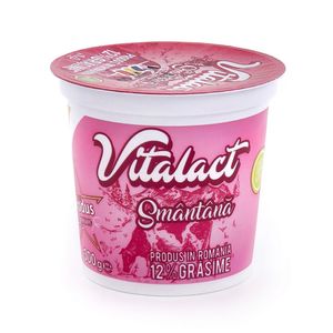 Smantana Vitalact, 12% grasime, 300 g