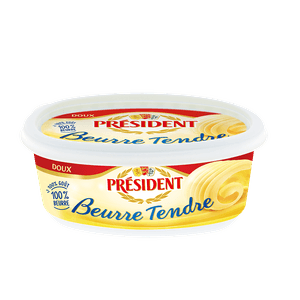 Unt tartinabil nesarat President Beurre Tendre, 250 g