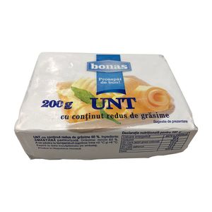 Unt Bonas, continut redus de grasime, 200 g