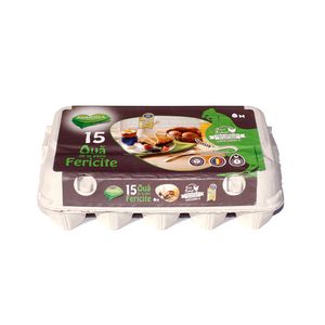 Oua de gaina, Agricola, marime M, cod 1, 15 bucati