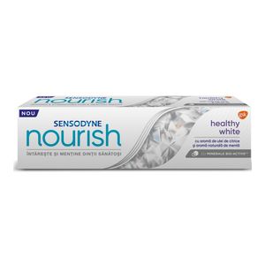Pasta de dinti Sensodyne Nourish Healthy White, 75 ml