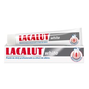 Pasta de dinti Lacalut White, 75 ml