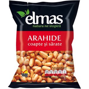 Arahide coapte si sarate, decojite Elmas, 85 g