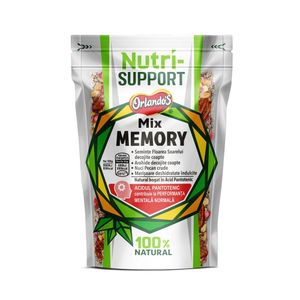 Mix fructe, arahide si nuci memory Nutri Support Orlandos, 120 g