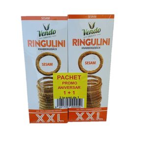 Covrigei Ringulini XXL cu susan pachet aniversar 1+1, 230 g