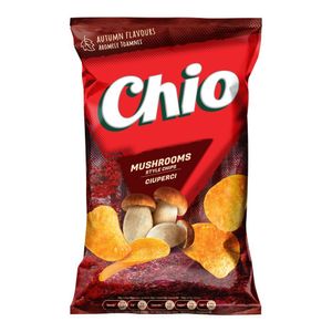 Chipsuri cu ciuperci Chio, 125 g