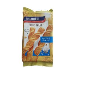 Snacks spirale twist cu sare Roland, 100 g