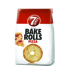 Rondele de paine crocanta cu pizza Bake Rolls 7 Days, 80 g