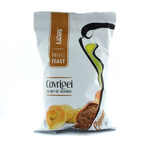 Covrigei cu ulei de masline si chimen Lidas Mini Feast, 100 g