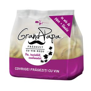 Covrigei sarati cu vin rosu Grand Papa, 100 g