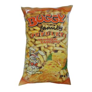 Pufuleti cu cascaval Buggy Family, 200 g