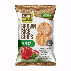 Chipsuri Rice Up cu paprika, fara gluten, 60 g