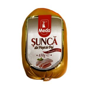 Sunca din piept de pui Meda, 650 g