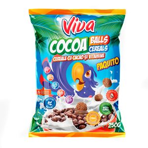 Cereale Viva Cocoa Balls, 250 g