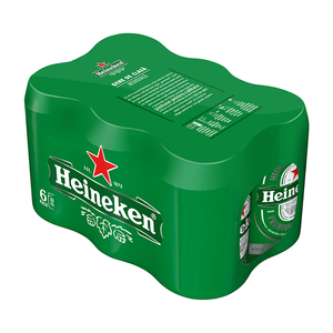 Bere blonda Heineken, 6 x 0.33 l