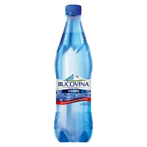 Apa carbogazoasa minerala Bucovina, 0.5 l