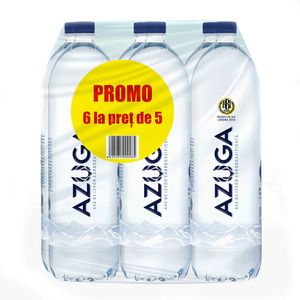 Apa carbogazoasa de izvor Azuga, 6 x 2 l
