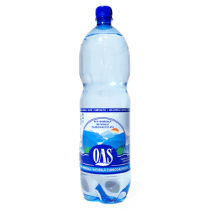 Apa carbogazoasa minerala Oas, 1.5 l