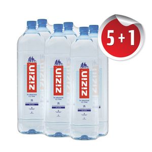 Apa plata minerala naturala Zizin, 6 x 2 l