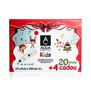 Apa plata Aqua Carpatica Kids,  20 + 4 x 0.25 l