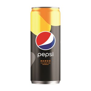 Bautura carbogazoasa Pepsi Mango, 0.33 l