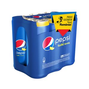 Bautura carbogazoasa Pepsi Twist 6 x 0.33 l