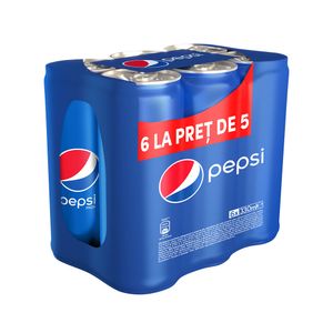 Bautura carbogazoasa Pepsi, 6 x 0.33 l