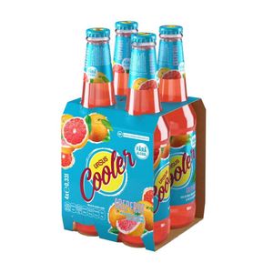 Bere blonda fara alcool cu aroma de grapefruit Ursus Cooler, 4 x 0.33 l