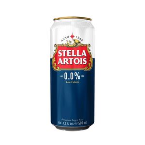 Bere blonda fara alcool Stella Artois, 0.5 l