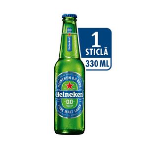 Bere blonda fara alcool Heineken, 0.33 l