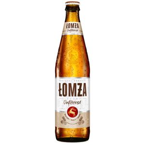 Bere blonda nefiltrata Lomza, 0.5 l