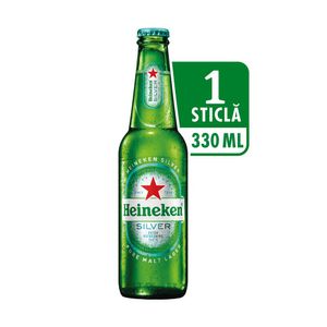 Bere blonda Heineken Silver, 0.33 l
