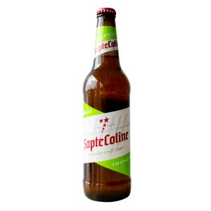 Bere blonda Pils Sapte Coline Triplu H, 0.5 l