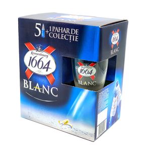 Bere alba Kronenbourg, 5 x 0.33 l