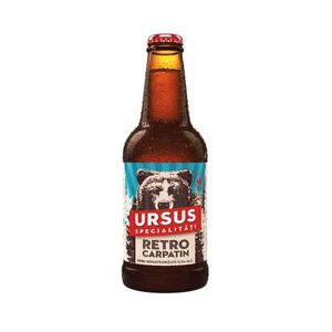 Bere blonda Ursus Retro, 0.33 l