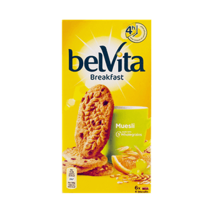 Biscuiti cu cereale si fructe Belvita, 300 g