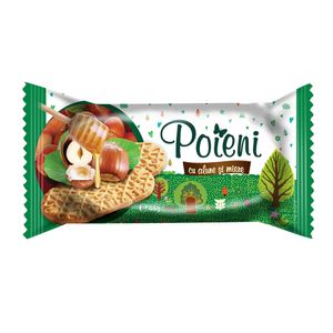 Biscuiti cu alune si miere Poieni, 44 g