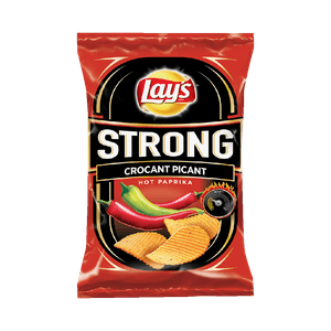 Chipsuri cu paprika Lay's strong, 120 g