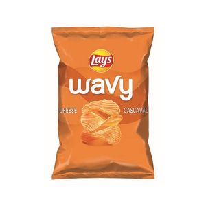 Chipsuri cu cascaval Lay's Wavy, 130 g