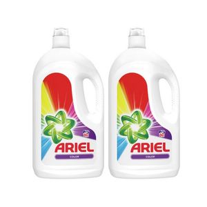 Pachet promo: 2 x Detergent lichid de rufe Ariel Color 60 spalari, 3.3 l