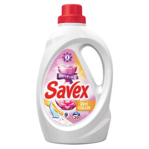 Detergent lichid de rufe pentru rufe colorate Savex, 1.3 l