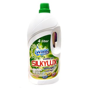 Detergent lichid de rufe Silky White, 4 l